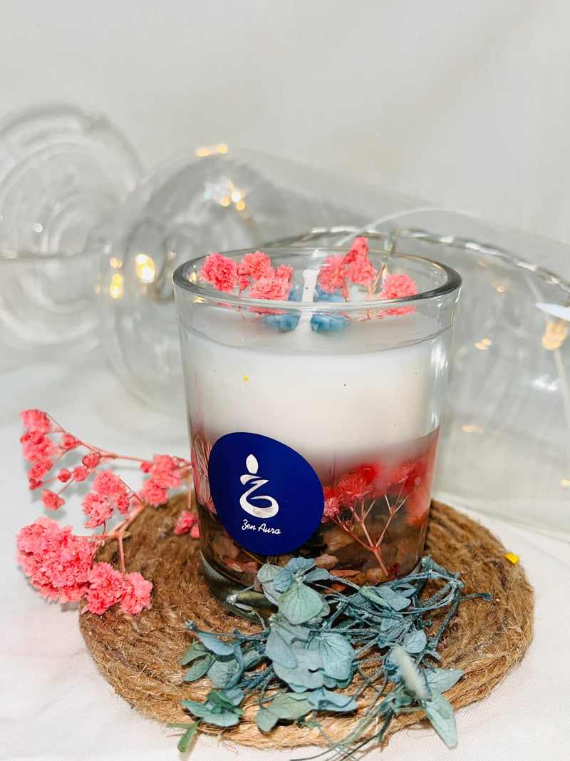 Stoneflower Glow Scented Candle